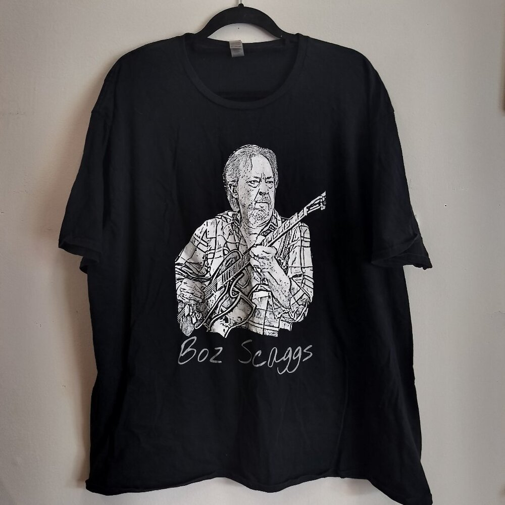 Boz Scaggs Black & White Tshirt